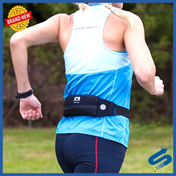 Adjustable Running Waist Pack with Phone Storage, Reflective Details main image 4